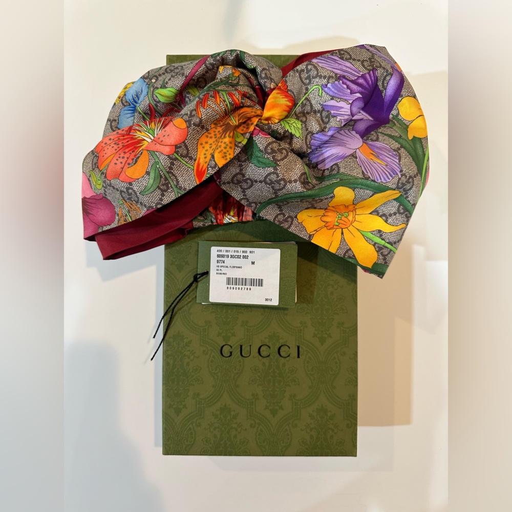 Gucci Silk Head Wrap